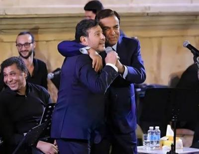 أخطأ فى إسم هانى شاكر .....چورچ قرداحي يتعرض لموقف محرج
