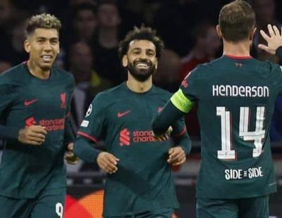 محمد صلاح يقود ليفربول لإكتساح أياكس الهولندى بثلاثية نظيفة 